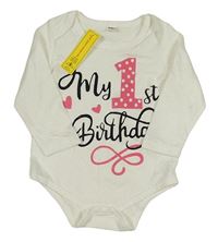 Nové - Bílé body s nápisem a číslem Shein