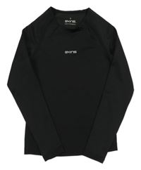 Čierne športové tričko s nápisom Skins