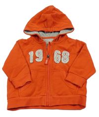 Červená prepínaci mikina s číslom a kapucňou Esprit