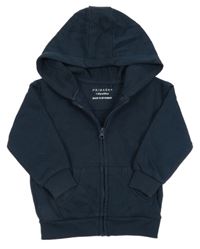 Tmavomodrá prepínaci mikina s kapucňou Primark