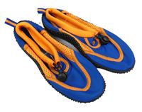 Modro-oranžové boty do vody vel. 32