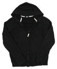 Čierna prepínaci mikina s kapucňou George