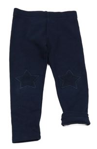 Tmavomodré thermo legíny s hvězdami Next