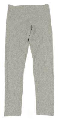 Šedé žebrované legíny M&S