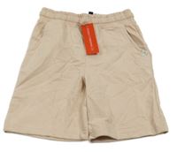 Nové - pudrové teplákové kraťasy