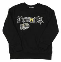 Černá mikina s Fortnite