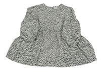 Bielo-čierna bodkovaná á blúzka zn. Next