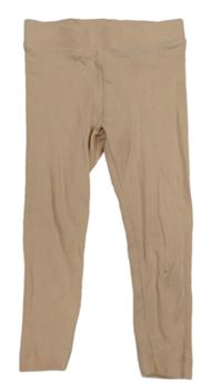 Pudrové rebrované legíny Primark