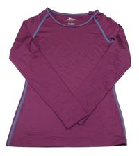 Fialové funkční triko Crane