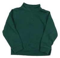 Tmavozelená mikina Primark