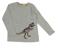 Šedé triko s dinem Alana 