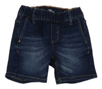 Tmavomodré rifľové kraťasy S. Oliver