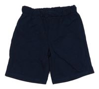 Tmavomodré teplákové kraťasy Lily & Dan