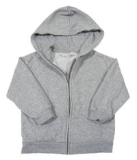 Sivá prepínaci mikina s kapucňou H&M
