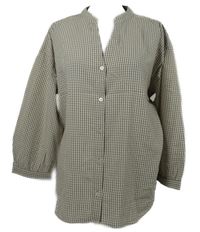 Dámska béžovo-hnedá vzorovaná blúzka Opus