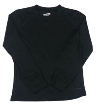 Čierne športové tričko Campri