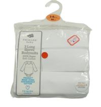 Nové - 3x bílé body Primark