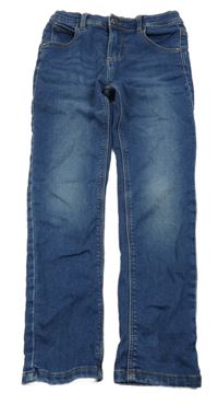 Modré teplákové slim rifle Topolino