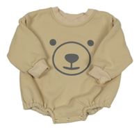 Béžové teplákové body