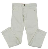 Biele skinny rifle Hema