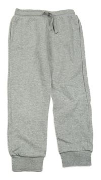 Světlešedé melírované tepláky H&M