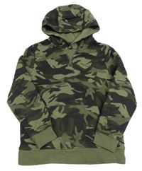 Khaki army mikina s kapucí George