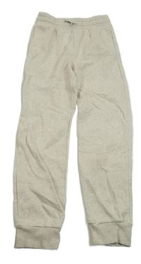 Svetlobéžové melírované tepláky H&M