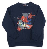 Tmavomodrá mikina so Spidermanem Marvel