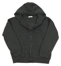 Tmavosivá prepínaci mikina s kapucňou Primark