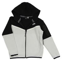 Čierno-biela prepínaci mikina s kapucí Nike