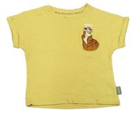 Žlté tričko so lvem Primark