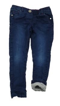 Tmavomodré podšité rifle Dopodopo