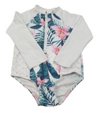 Bílé UV body s květy PatPat