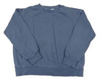 Modrošedá oversize mikina H&M