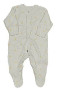 Bílý overal s kachničkami Next