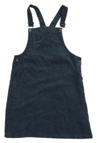 Tmavomodré menšestrové šaty s kapsou ZEEMAN