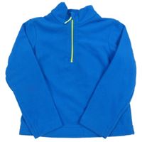 Modrá fleecová funkčná mikina MOUNTAIN WAREHOUSE