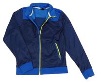 Tmavomodro-cobaltovoě modrá thermo prepínaci mikina H&M