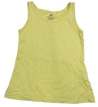 Žltý bodkovaná ý top H&M