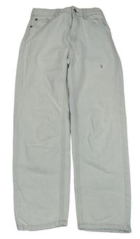 Světlemodré mom rifle s prošoupáním Zara