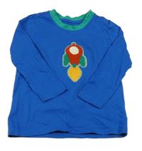 Zafírové tričko s raketou TCM