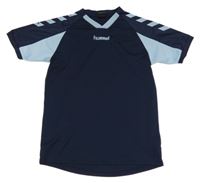 Tmavomodré sportovní tričko Hummel