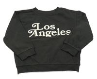 Čierna mikina s nápisom H&M