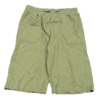 Khaki teplákové kraťasy Topolino