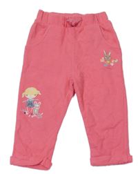 Ružové tepláky s dívkou Mothercare