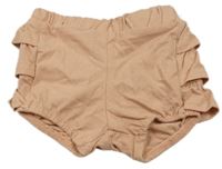 Starorůžové kraťasy s volánky Sinsay