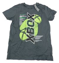 Nové - Antracitové tričko - Xbox Nutmeg