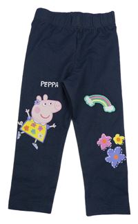 Tmavomodré legíny s Peppou