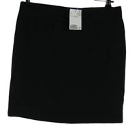 Nové - Dámska čierna tepláková sukňa H&M