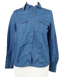 Dámská modrá riflová halenka Noisy May 